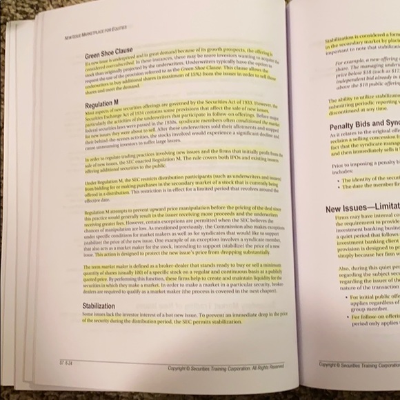 STC Securities Training Corporation textbook - Picture 3 of 3